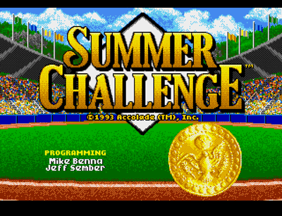 Summer Challenge Title