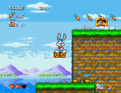Tiny Toon Adventures: Buster's Hidden Treasure Screenshot