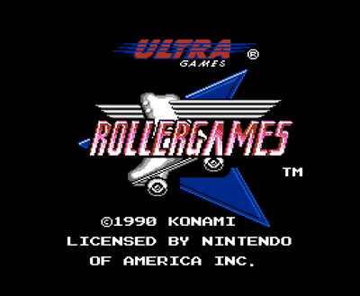 RollerGames Title